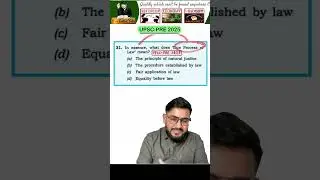 Due process of Law! #ias #upsc #civilserviceexam #indiancivilserviceexam #upscexam #shorts #youtube