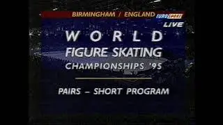 Starting Order, Pairs Short Program - 1995 World Figure Skating Championships