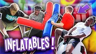 SIDEMEN FUNNIEST INFLATABLES MOMENTS!