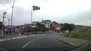 Dirigindo do posto Ale no Tamboré até o pronto socorro do Parque Imperial em Barueri/SP
