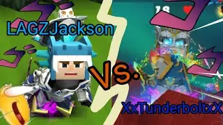 @LAGZJackson Vs. @XxTunderBoltxX Bedwars 1v1 Part 2 | Blockman go