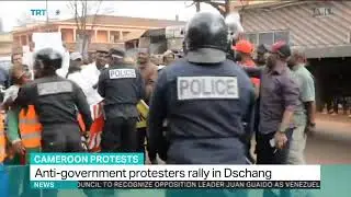 Cameroon opposition supporters hold anti-govt protest