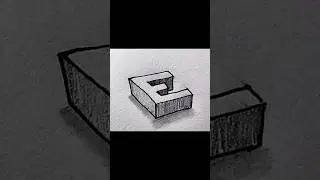 How to drawing excellent latter #design #3dart #drawing #sketch