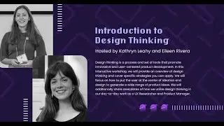 REVIVE Workshop - Intro to Design Thinking