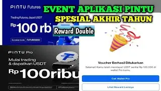 Event Aplikasi PINTU Spesial Desember REWARD 100K Double