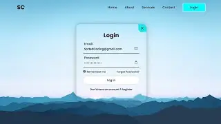 BUILD A COMPLETE LOGIN AND REGISTER SYSTEM WITH HTML CSS and JavaScript 1-Hour Step-by-Step Tutorial