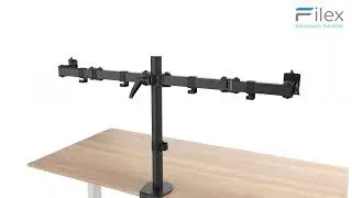 Filex Focus Double monitor arm