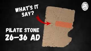 Pilate Stone 🪨 Archaeological Proof of Pontius Pilate & Gospels