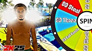 A Wheel Made My Build in NBA 2K25!!