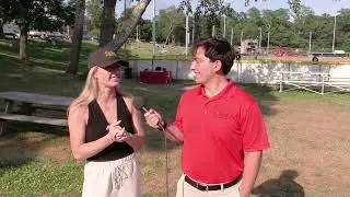 UNC Field Hockey Coach Erin Matson Visits Brother in Orleans