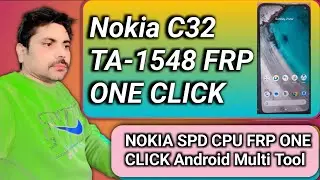 Nokia C32 (TA-1548, TA-1542), Delete Phone Lock and Bypass FRP. Easy Android Multi Tool