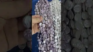 15 16mm Natural Luster Baroque Button Freshwater Pearls