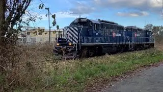 E&N railway 108&128 hauling fast 