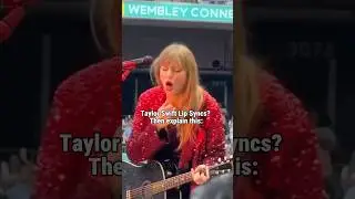 When Taylor Swift Accidentally Proved She Sings Live! #taylorswift #shorts