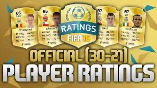 FIFA 16 ULTIMATE TEAM TOP 50 OFFICIAL PLAYER RATINGS (#30-21) (FIFA 16)