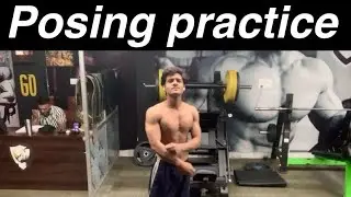 Mens physique possing 🤌🏻
