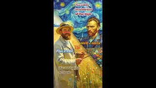 From Van Gogh's moon-swirl to Renoir's light ! LONG VERSION #fluxai #nanobananapro #seedance #sora2