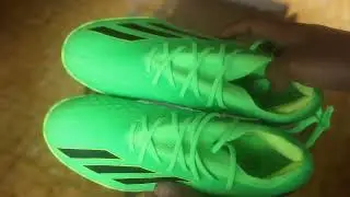Sepatu Futsal Adidas X Speedportal 1 IN Green Core Black GW8438 Original