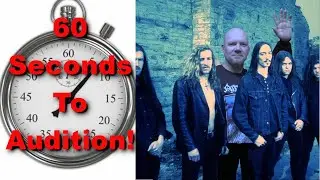 When You Have 60 Seconds To Audition For Paradise Lost!
