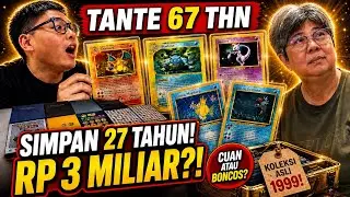 67-YEAR-OLD AUNT KEPT POKÉMON CARDS FOR 27 YEARS… WORTH 3 BILLION RUPIAH?!