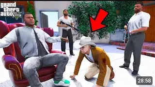 Franklin Attack at Duggan's House in GTA 5 | SHINCHAN and CHOP