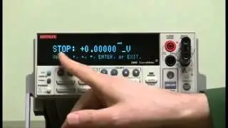 How To Configure a Linear Voltage Sweep - Keithley Instruments Model 2400 SourceMeter