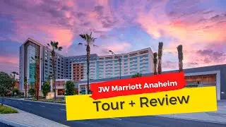 JW Marriott Anaheim Tour + Review | The Fanciest Disneyland Hotel!