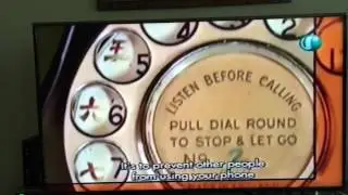 Harry's antique telephone collection