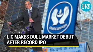 LIC slumps in stock market debut after record-breaking IPO | Key Details