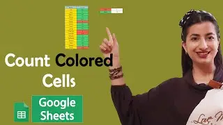Count Cells Based on Color in Google Sheets!