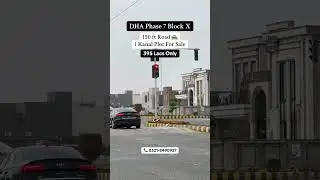 1 kanal plot for sale in dha phase 7 block X