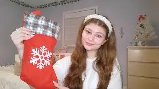 ASMR What I Got for Christmas🎄 | Cozy Soft Spoken Holiday Haul