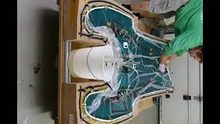 CT 22-2m Harzinfusion. Vakuuminfusion Oberdeck