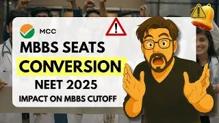 Neet 2025 MBBS Seat Conversion Complete Information Impact On MBBS Cutoff #mbbs #neet2025 SVP PwD 