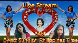 Come and join in for  great topics about dating and visiting the Philippines