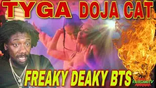FIRST TIME HEARING Tyga, Doja Cat - Freaky Deaky BTS (Official Video) REACTION #Tyga #DojaCat