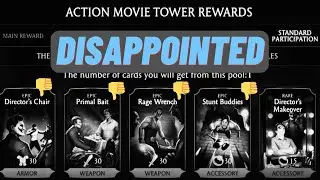 First look at Action Movie Tower Equipment! Very disappointing! MK Mobile
