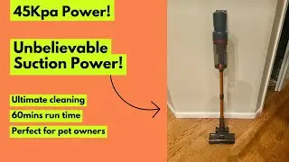 The Most Powerful Cordless Vacuum? 45Kpa Suction Might Just Blow You Away!
