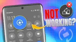 How to Fix Auto Rotate Not Working on Xiaomi Phone | Xiaomi Screen Not Rotating