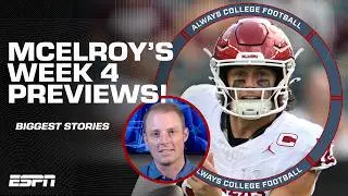 Week 4 PREVIEWS: Oklahoma, Nebraska, Indiana & Miami must PROTECT HOME! | Always College Football
