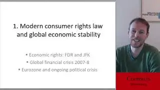 Contracts: consumer rights and corporate power