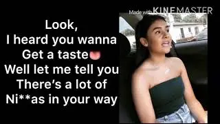 Taste remix/ freestyle -malaynah