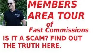 FAST COMMISSIONS REVIEW And Members Area Tour - Is Fast Commissions a Scam?