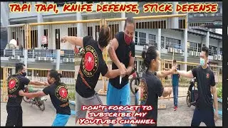 Pangamot, knife attack and stick fighting learn how to defense.
