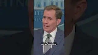 White House National Security spokesman John Kirby speaks on mysterious drone sightings