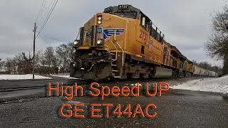 NS Manifest With Union Pacific Power  - Walton Kentucky - NS CNO & TP North District.