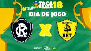 Ta&ccedil;a Brasil Sub18 Masc. Divis&atilde;o Especial | Clube do Remo x Instituto SET | 2&ordf; Rodada|Ao Vivo