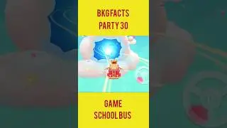 SCHOOL BUS | cartoon gaming | video | PARTY 30 | #shorts #viral #reels #BKGFACTS