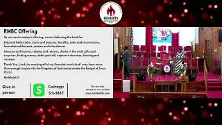 RMBC Sunday Sermon (January 25. 2026) | Christian Message | Inspirational | Baptist Sermon