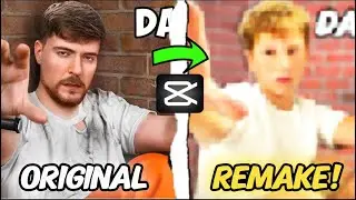 Recreating A MrBeast Thumbnail Using CapCut CHALLENGE!
